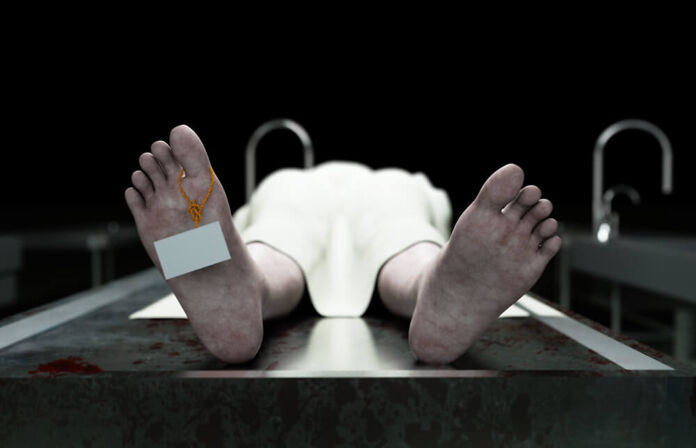 What physically happens in the body hours after death