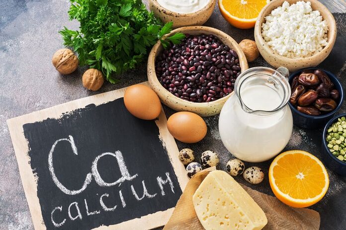 Calcium in the athletes diet
