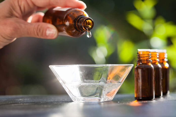 Remedy for psoriasis based on essential oils
