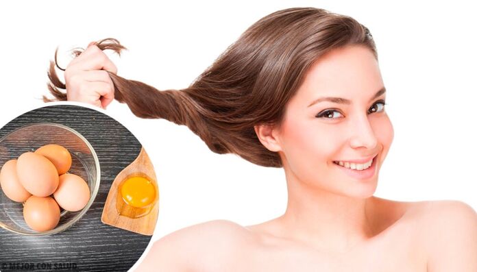 Natural remedies with eggs to improve your hair