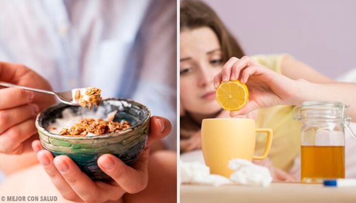 How to eat when we have a cold